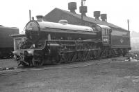 B1 4-6-0 no 61392 is positively gleaming outside the paint shop at Doncaster Works on 7 October 1962.<br><br>[K A Gray 07/10/1962]