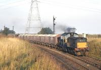 Clayton 8530 powering round the curve between Niddrie North and West Junctions on the afternoon of 13 October 1970 with the E18 trip taking grain from Leith to the North British distillery at Gorgie.<br><br>[Bill Jamieson 13/10/1970]