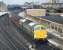 The 15.40 Dundee - Glasgow Queen Street train with class 29 No. 6123 in charge makes its scheduled stop at Perth station on 9th April 1970. The all-over yellow ends did nothing for the looks of this particular class. [See image 32645] This was the first of the class to be re-engine and be converted from a class 21 to 29 but unlike the other re-engined locomotives did not receive a headcode display.<br><br>[Bill Jamieson 09/04/1970]