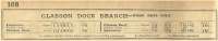 Only four trains a day on the Glasson Dock branch in this 1915 LNWR timetable extract. The intermediate station of Conder Green had an unusual service to say the least. All down trains would stop on request to set down but Up trains would only pick up on Saturdays. The final passenger trains ran in 1930 but a goods service continued until 1964. Almost the entire branch is now a public cycleway and footpath and well used [See image 19582]<br><br>[Mark Bartlett 01/03/1915]