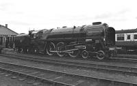 BR Standard Pacific no 71000 <I>Duke of Gloucester</I> in the GWS yard at Didot in July 1988.<br><br>[Peter Todd 17/07/1988]