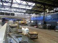 It is hard to believe that no Platforms have been closed for the <br>
renovation work currently under way at Waverley. This is (was) the taxi rank next to platforms 7 and 11. Photographed on 12 March 2011.<br><br>[David Panton 12/03/2011]