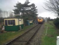 The station may be Early Perpendicular Portakabin, but the locomotives and stock of the Mid-Norfolk Railway are well turned out and the staff are friendly. The Abbey's worth a visit, too. That's 47580, by the way.<br><br>[Ken Strachan 05/03/2011]