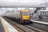 334 025 arrives at Armadale on 16 March with a westbound service.<br><br>[Bill Roberton 16/03/2011]