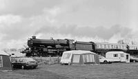 6024 <i>King Edward I</i> running a shuttle service between Tyseley and Stratford-upon-Avon on 15 April 1990.<br><br>[Peter Todd 15/04/1990]