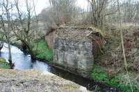 Looking towards the junction with the Torbanehill and Bathgate Branch of the Slamannan Railway from the trackbed of the Westfield Paper Mill branch. View looks south. 29 March, 2009.<br><br>[Ewan Crawford 29/03/2009]