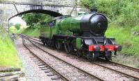 Preserved ex-LNER D49 4-4-0 no 246 <I>Morayshire</I> runs round at Birkhill on 11 July 2008.<br><br>[Colin Miller 11/07/2008]