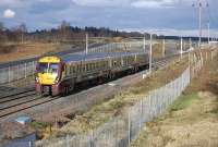 334 031 heads west away from Forrestfield on 2 April.<br><br>[Bill Roberton 02/04/2011]