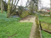 The halt at Lethenty is remarkably well preserved almost 80 years after passenger services were withdrawn and 45 years after complete closure. This is the view in April 2011 facing north towards Oldmeldrum. [See image 33489] <br><br>[John Williamson 03/04/2011]