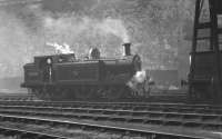 E4 0-6-2T no 32468 photographed on Brighton shed in October 1962.<br><br>[K A Gray 29/10/1962]