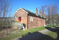 The former station building at Cardrona, photographed in March 2011.<br><br>[Colin Miller 23/03/2011]