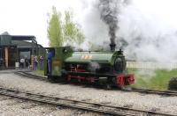 SBR 0-6-0ST No 1 (Peckett 2050 of 1944) seen in operation on the Statfold Barn Railway on 27 March 2011. The locomotive is a former resident of Harrogate Gas Works.<br><br>[Peter Todd 27/03/2011]