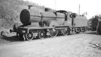 Fowler ex-LMS 2P 4-4-0 no 40629 languishes at the rear of Upperby shed in the summer of 1958.<br><br>[R Sillitto Collection (Courtesy Bruce McCartney)  05/07/1958]