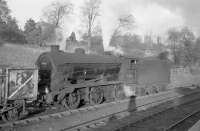 J38 no 65921 shunting at Leslie, Fife, in the mid sixties.<br><br>[Robin Barbour Collection (Courtesy Bruce McCartney) //1966]