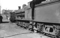 49268 stands in the shed yard at Upperby in July 1958. (This particular area of the shed yard was known locally as 'The Burma Road'.)<br><br>[R Sillitto Collection (Courtesy Bruce McCartney) 05/07/1958]