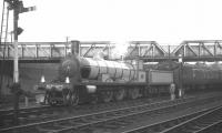 HR 103 standing at Carstairs with a BLS railtour on 17 October 1965. The train was returning north to its original starting point at Glasgow Central.<br><br>[K A Gray 17/10/1965]