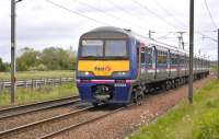 322484 passes St Germains with the 13.20 from North Berwick to Edinburgh Waverley on 17 May 2011.<br>
<br><br>[Bill Roberton 17/05/2011]