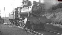 7801 <I>'Anthony Manor'</I> photographed on Aberystwyth shed in the summer of 1962.<br><br>[K A Gray 14/08/1962]