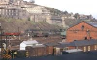 St Andrew's House towers over Waverley goods depot in this late 1962 view.<br><br>[Frank Spaven Collection (Courtesy David Spaven) //1962]