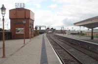 The reinstated bay platforms at Birmingham Moor St, which also have a restored water column, water tower and period signs and lamps. In this view looking south a Chiltern Class 168 is leaving for Marylebone on a service from Snow Hill.<br><br>[Mark Bartlett 08/06/2011]