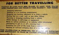 Notice of prohibitions in coach. Number one would seem to cover mobile phone chatterers. Maybe ScotRail could consider similar.<br><br>[Colin Miller 27/05/2009]