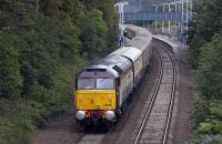 The 'Northern Belle', top'n'tailed by 47832 and 47790, nears Dalgety Bay en route to Leuchars on 2 July 2011.<br><br>[Bill Roberton 02/07/2011]