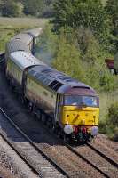 47790 leads the 'Northern Belle' past Inverkeithing Central Junction.  47832 Solway Princess brought up the rear.<br><br>[Bill Roberton 04/07/2011]