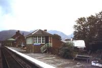Platform view west at Dalmally in 1980.<br><br>[Ian Dinmore //1980]