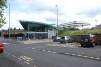 The creation of Nelson Interchange is something that has taken place since my last visit with a camera in November 2007. The station, seen  on 9 July 2011, stands above the bus station, which was moved some 100 metres west so that it could be colocated here. <br><br>[John McIntyre 09/07/2011]