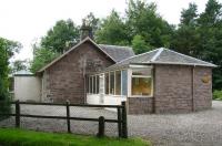 What was once the station forecourt at <I>Highlandman</I> on the  Crieff - Gleneagles line [closed to passengers July 1964]. View is south with the platform off to the right. The old station is now an attractive private residence. [See image 15799]<br><br>[John Furnevel 12/07/2007]