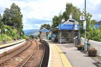 Refurbishment work on Glenfinnan Station and signal box is being carried out during the summer of 2011 and is expected to finish in October. A new car park is also being constructed just off the station access road.<br>
<br><br>[John Gray 21/07/2011]