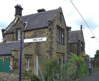 The main station building at Acklington, Northumberland. Photographed on 19 July 2011 looking north.<br><br>[Colin Alexander 19/07/2011]