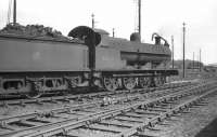 Class G2A 0-8-0 no 49228 in the sidings at Upperby in July 1958.<br><br>[R Sillitto Collection (Courtesy Bruce McCartney)  05/07/1958]