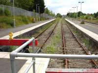 The former Wrexham & Shropshire Railway servicing facilities at the south end of Wrexham General Station lie unused and returning to nature in July 2011 following the cessation of operations earlier this year. [See image 24908]<br><br>[David Pesterfield 15/07/2011]