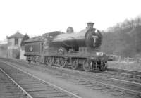 62471 <I>Glen Falloch</I> photographed at Jedburgh on 4 April 1959 during the visit of the BLS 'Scott Country Rail Tour'.<br><br>[Robin Barbour Collection (Courtesy Bruce McCartney) 04/04/1959]