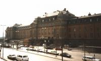 Stockholm Central station in March 1990.<br>
<br><br>[Colin Miller /03/1990]