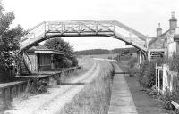 View north at Hassendean station in 1975, some 6 years after closure.<br><br>[Bill Roberton //1975]