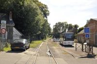 View south at Thury-Harcourt on 5 September 2011. [See image 35638]<br><br>[Peter Todd 05/09/2011]