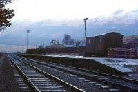 View east from the former Crianlarich Lower station in 1975.<br><br>[Ian Dinmore //1975]