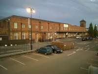 Like many stations on the WCML, Nuneaton has recently received a raised steel deck over part of its ground level car park. This has given a useful boost in capacity, as well as providing an improved view of the front of the station.<br><br>[Ken Strachan 08/09/2011]