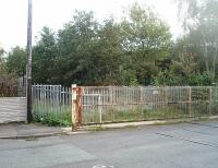 A rather depressing Then and Now comparison picture of the level crossing at Deepdale Junction, in September 2011, looking towards Longridge along what is still officially a <I>mothballed</I> rather than closed railway but one most unlikely to see further use. [See image 20964] for the same location in happier times some thirty years previously. <br><br>[Mark Bartlett 22/09/2011]