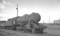 WD Austerity 2-8-0 no 90640 at Thornton Junction in 1966.<br><br>[K A Gray //1966]