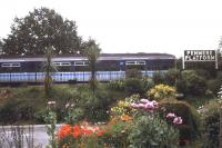 A DMU stands at Penmere, Cornwall, on 16 June 1999. The station is on the Truro - Falmouth 'Maritime' route and serves the northern part of Falmouth. <br><br>[Ian Dinmore 16/06/1999]