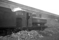 GWR 0-6-0PT no 9603 on Cardiff Canton shed in August 1962<br><br>[K A Gray 12/08/1962]