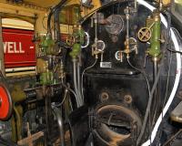 The cab of NBR no 256 <I>Glen Douglas</I> at Glasgow Riverside Museum on 9 October 2011.<br>
<br><br>[Bill Roberton 09/10/2011]