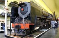 The Glasgow built former South African Railways locomotive no 3007 on display at the Riverside Museum on 9 October 2011. [See image 16339].<br><br>[Bill Roberton 09/10/2011]