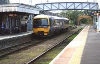 First Great Western DMU 165137 departs from Moreton in Marsh heading towards Worcester on the evening of 21 September 2011.<br>
<br><br>[John McIntyre 21/09/2011]