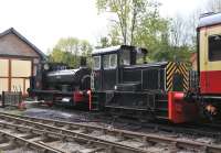 The former station at Whitwell and Reepham, Norfolk, currently in the process of being restored as a railway museum complete with track and sidings. Barclay 0-4-0ST <I>Annie</I> and Baguley-Drewry 4wd DM <I>Georgie</I> are present on 19 October 2011 [see image 24938].<br><br>[Peter Todd 19/10/2011]