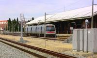 The terminus at 'Freo' in September 2008 with a Transperth emu in the main platform. The mixed gauge lines [3'6' and standard] continue through the town but there is no passenger service, although there is a new unused station at the harbour. The standard gauge is freight only.<br>
<br><br>[Colin Miller 23/09/2008]