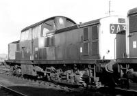 Clayton no 8559 photographed in June 1971 receiving attention in the shed yard at Motherwell MPD. The locomotive was officially withdrawn in October that year.<br><br>[John Furnevel 05/06/1971]